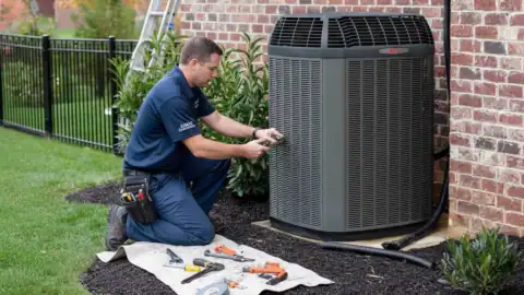 Replace failing AC Unit for New Trane AC System
