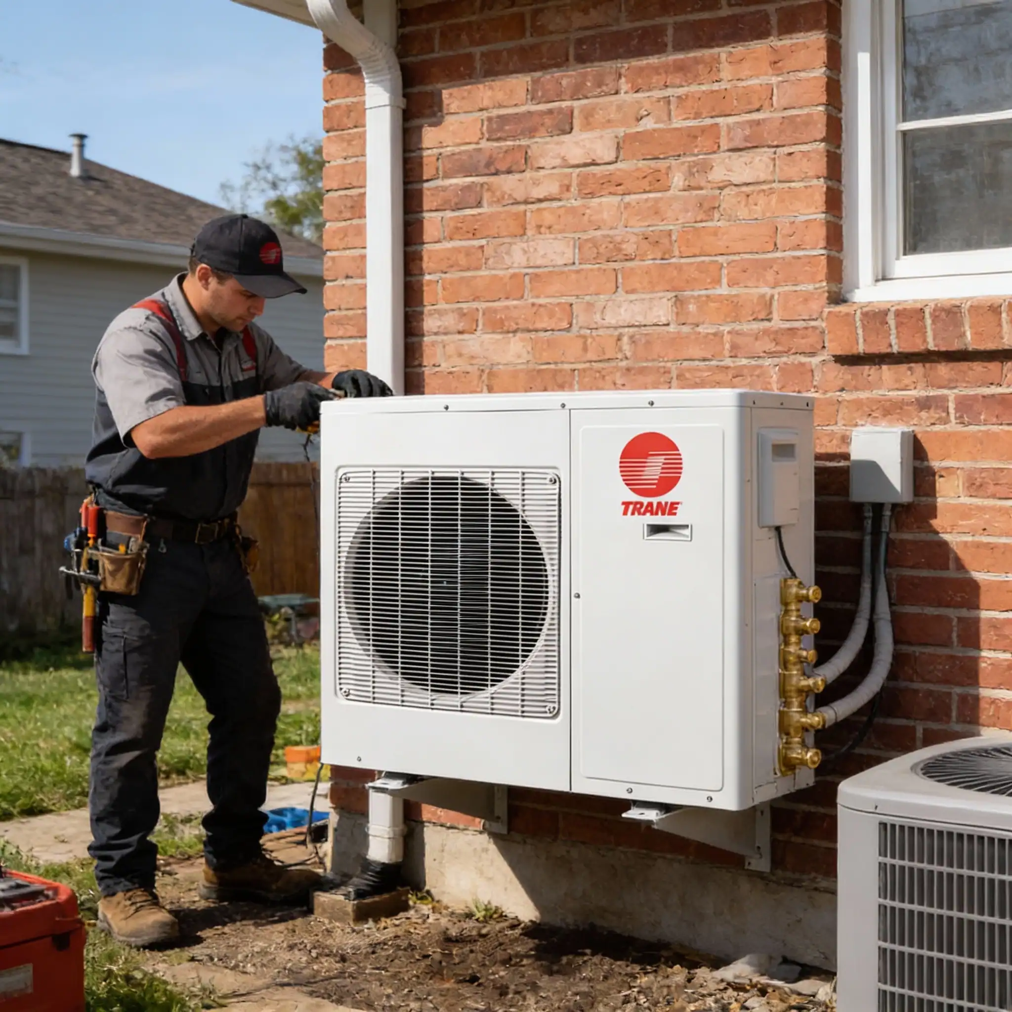 New Trane Ductless Mini-Split Installation | Dee's Heating and Cooling | Medina County, OH